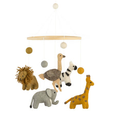 Lade das Bild in den Galerie-Viewer, Baby-Mobile &#39;Wildtiere&#39;
