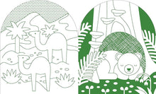 Load image into Gallery viewer, Colouring Book with Sitckers, Wild World
