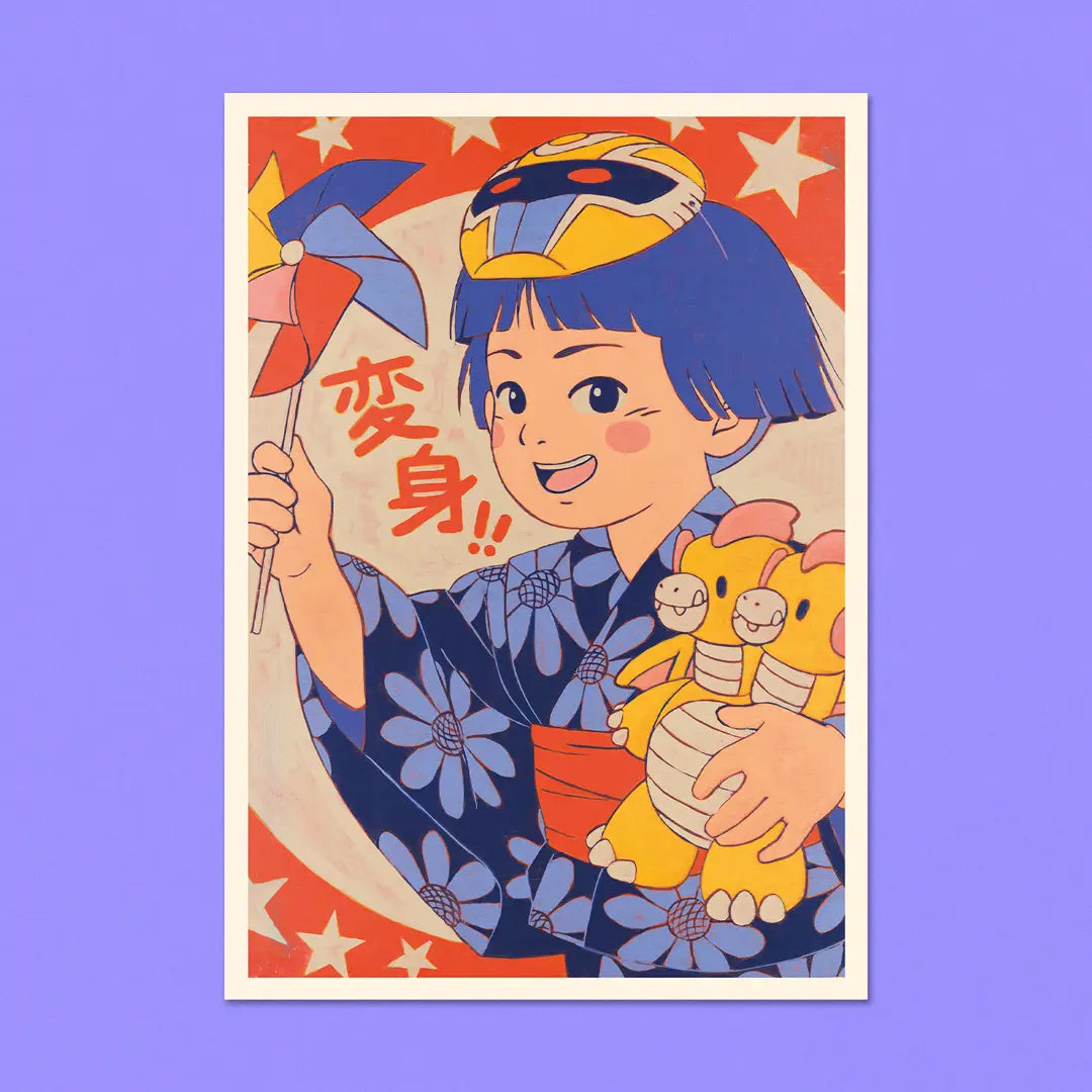 Postcard, Henshin Girl