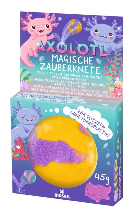 Magic Putty Axolotl ''Yellow / Violet''