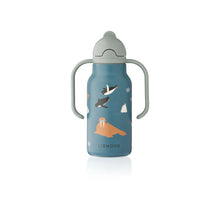 Load image into Gallery viewer, Kimmie Steel Water Bottle &#39;&#39;Artic Sea / Ocean View&#39;&#39; 250ml
