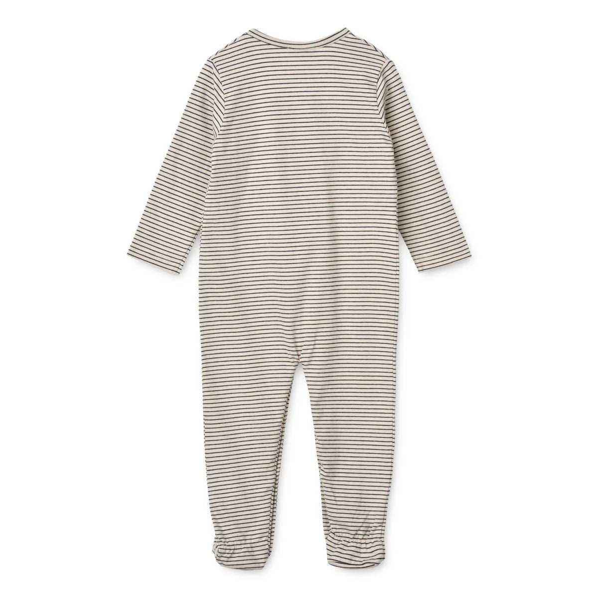 Bolde Baby-Streifen-Overall „Classic Navy Stripe“