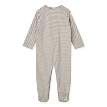 Load image into Gallery viewer, Bolde Baby Stripe Jumpsuit &#39;&#39;Classic Navy Stripe&#39;&#39;
