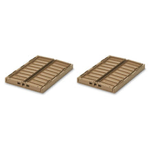 Load image into Gallery viewer, Weston Storage Box, 2 Pack, Small &#39;&#39;Oat&#39;&#39;
