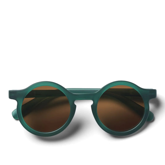 Baby- & Kinder-Sonnenbrille, rund, Garten-Grün