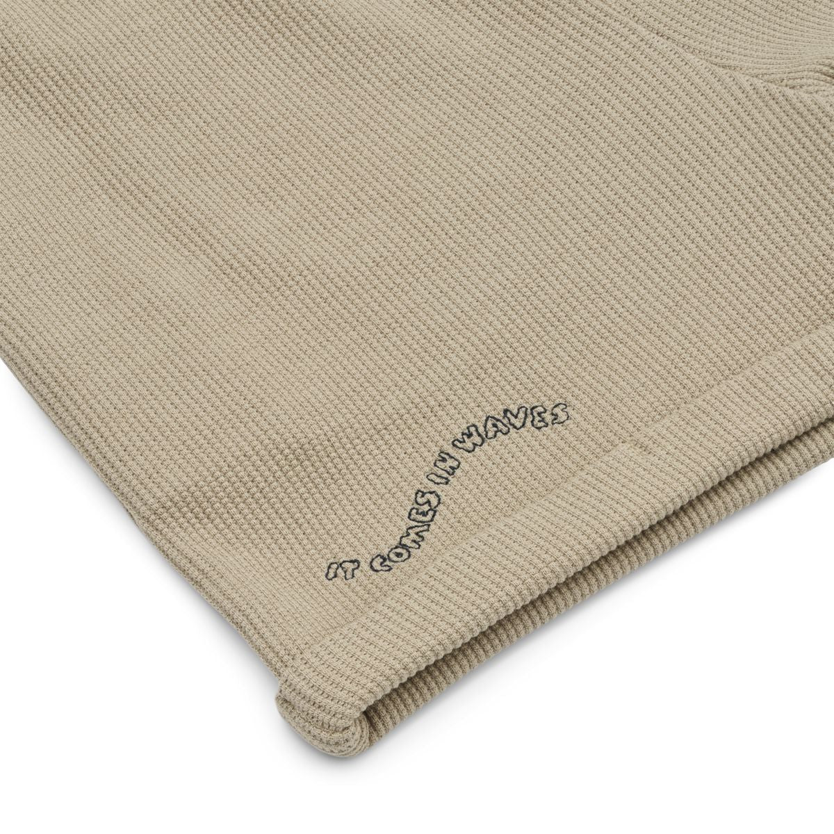 Waffelshorts „Mist“, Bio-Baumwolle