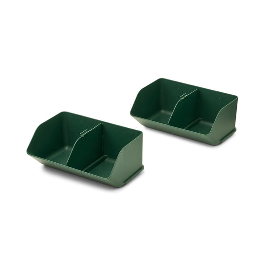 Schreibtisch-Organizer M „Garden Green“, 2er-Pack