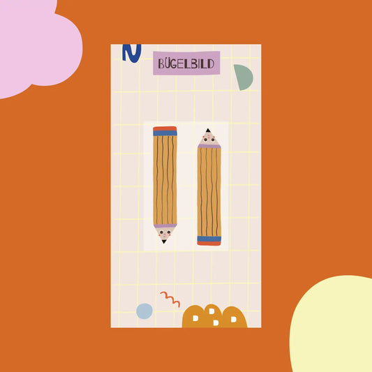 Bügelbild-Set, Bleistifte