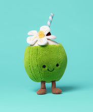 Lade das Bild in den Galerie-Viewer, Jellycat &#39;&#39;Amuseables Aruba Kokosnuss&#39;&#39; Kuscheltier

