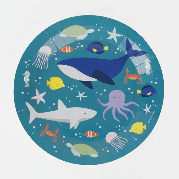 Paper Plates ''Under the Sea''