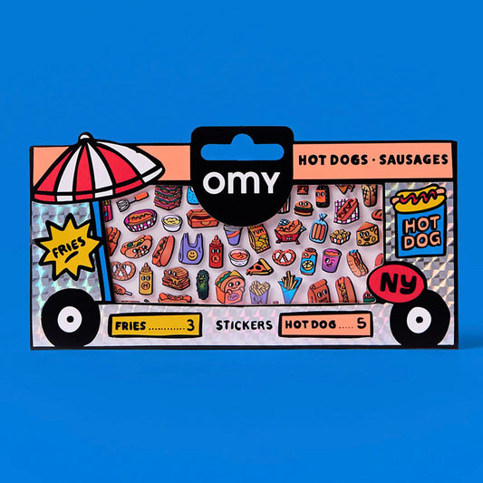 Fabulous Sticker Set, Hot Dog