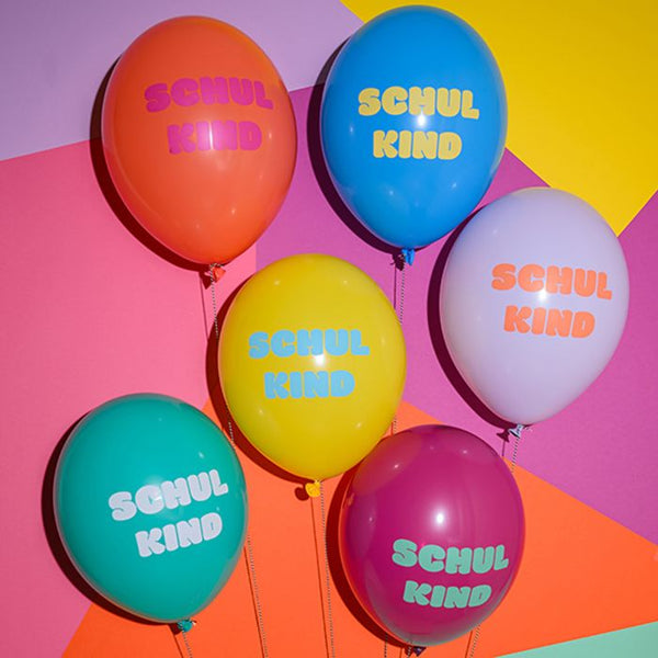 Schulkind Balloons, Rainbow