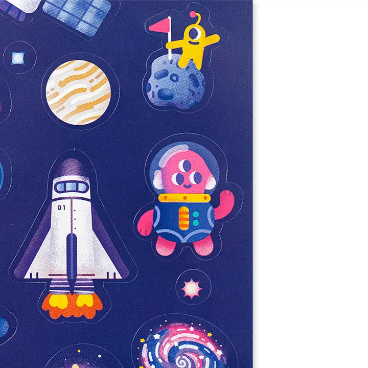 Sticker Book, Space