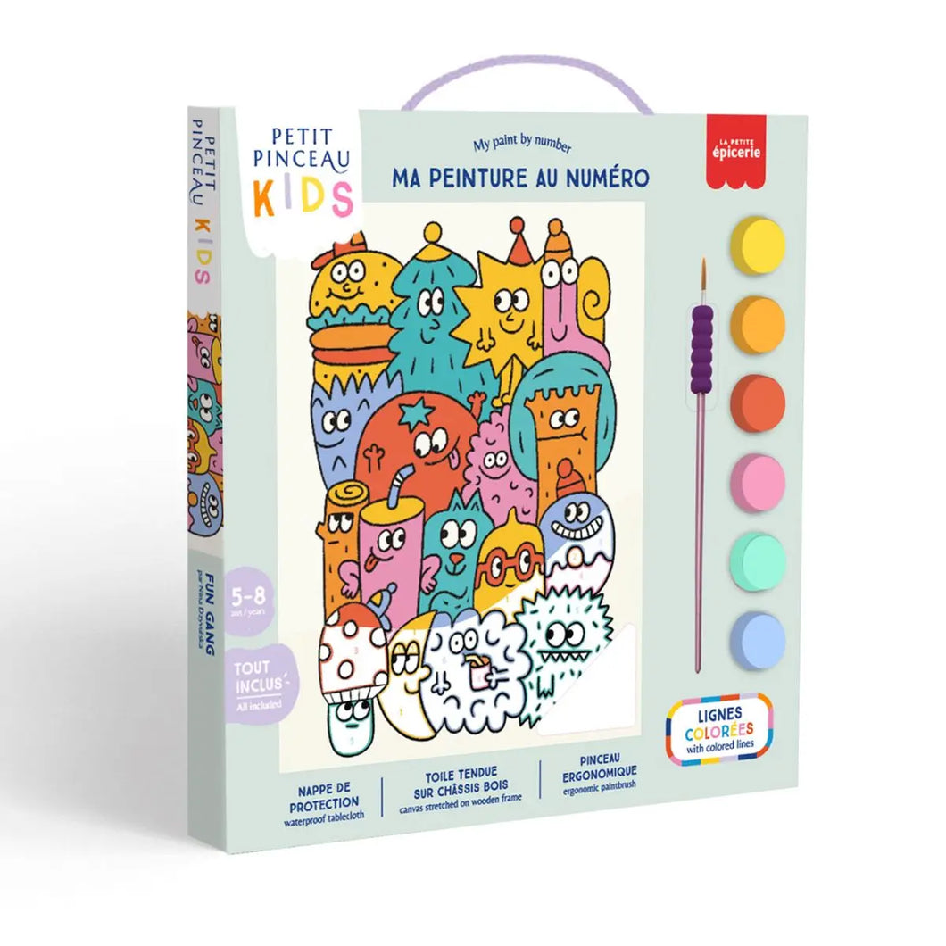 Paint By Number Kit ''Fun Gang''