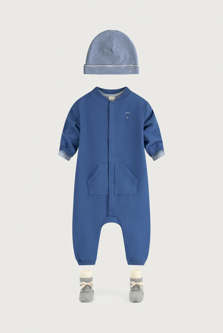 Baby Sweater Suit ''Blue Moon'' GOTS Organic Cotton