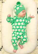Load image into Gallery viewer, Knit Playsuit &#39;&#39;Green Apple&#39;&#39;, GOTS
