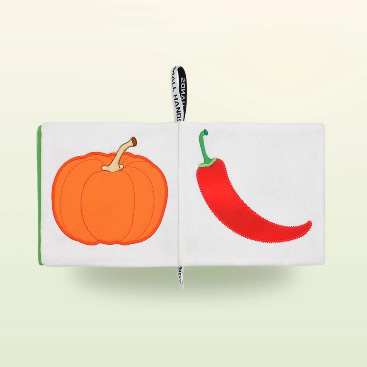 Small Hands Fabric Baby Book, Vegetables