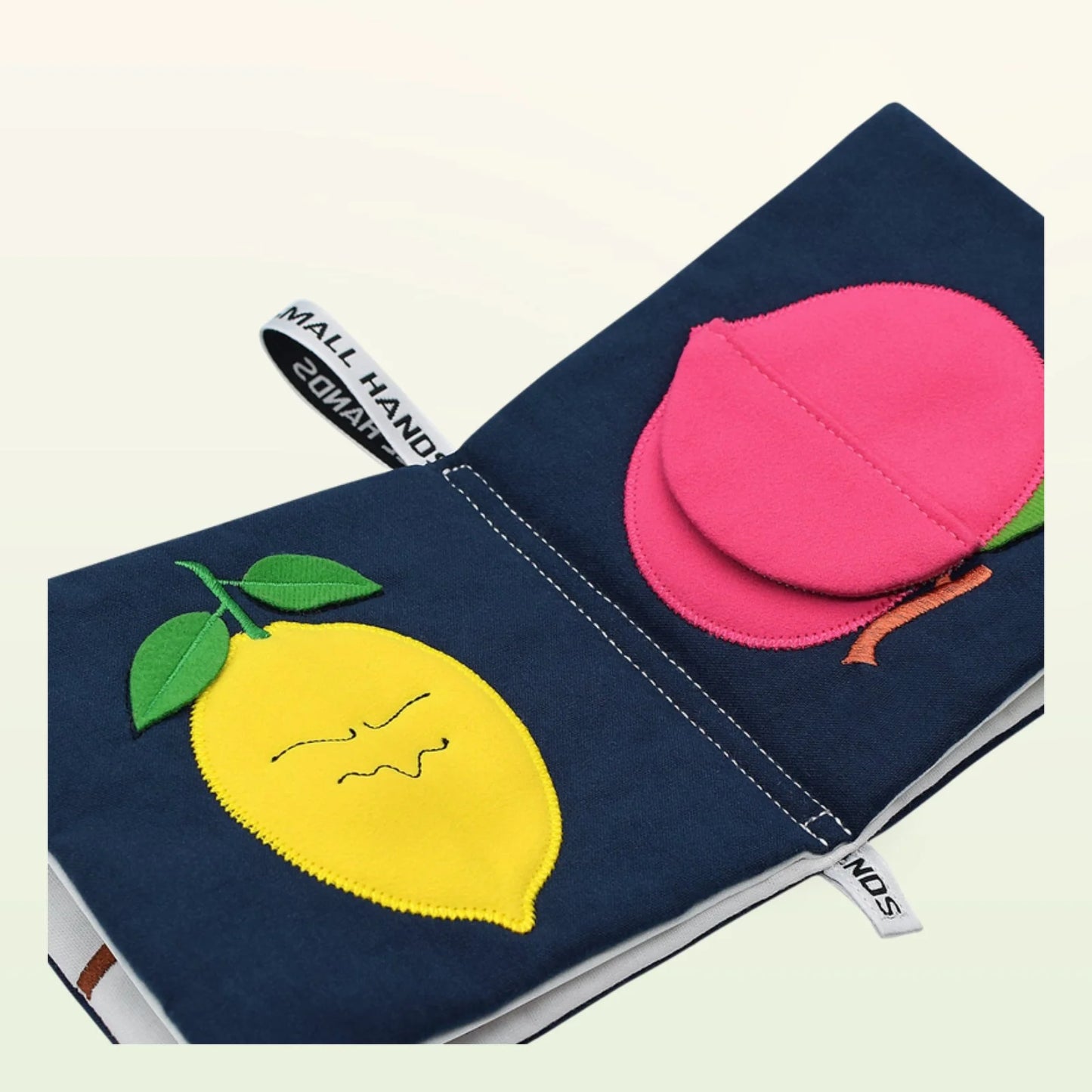 Small Hands Fabric Baby Book, Fruit