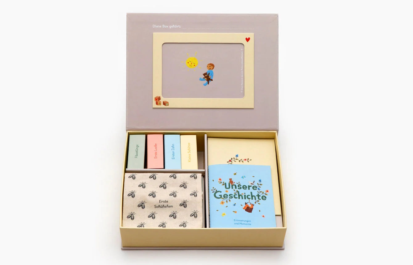 Meine Baby Box, Geschenkbox zur Geburt