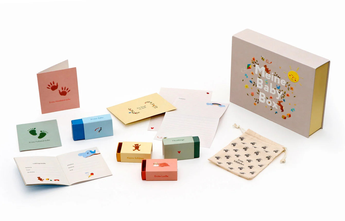 Meine Baby Box, Geschenkbox zur Geburt