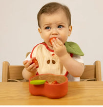 Load image into Gallery viewer, Bowl &amp; Spoon Set, Pepa the Apple
