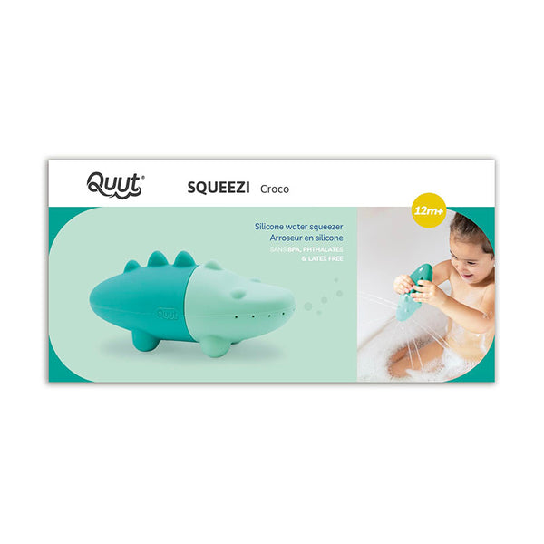 Bath Toy, Quut Squeezi Crocodile