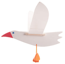 Load image into Gallery viewer, Wooden Swinging &#39;&#39;Seagull&#39;&#39;
