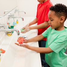 Load image into Gallery viewer, Bath &amp; Shower Dough Set &#39;&#39;Plataploof&#39;&#39; Green / Red
