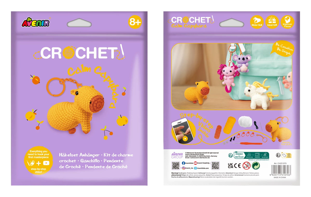 Crochet DIY Set, Capybara