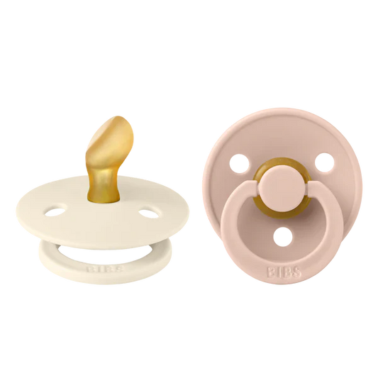Schnuller Anatomisch ''Ivory / Blush'', Verschiedene Größen