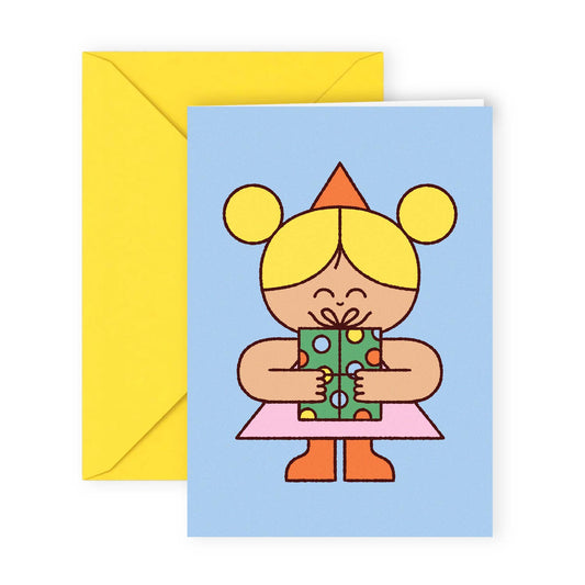 Geburtstagskarte, Partygeschenk