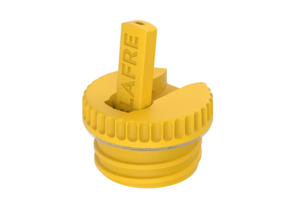 Non-Spill Straw Lid  ''Yellow''
