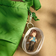 Load image into Gallery viewer, Keyring Transparent Carry Pouch
