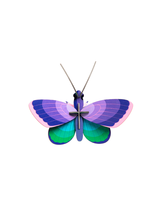 Studio-Dach „Blauer Kupferschmetterling“ Dekoration