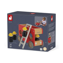 Load image into Gallery viewer, Wooden Fire Engine
