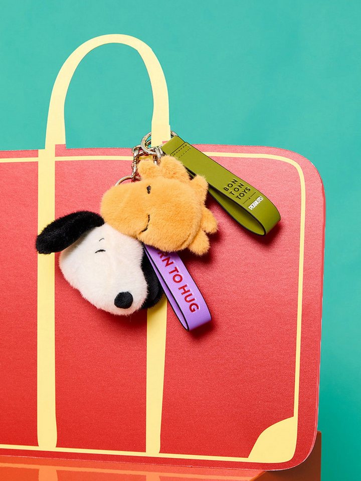 Snoopy ECO Fuzzy Bag Charm
