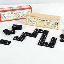 Load image into Gallery viewer, Dominoes Set with Traditional Wooden Box
