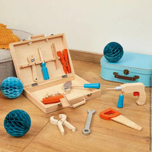 Load image into Gallery viewer, Play Wooden Toolkit, 9 Pieces
