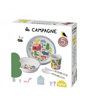 Load image into Gallery viewer, 5 Piece Kids Dinnerware Gift Set &#39;&#39;Countryside&#39;&#39;
