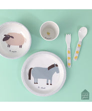 Load image into Gallery viewer, 5 Piece Kids Dinnerware Gift Set &#39;&#39;The Farm&#39;&#39;
