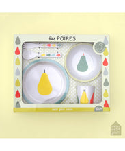 Load image into Gallery viewer, 5 Piece Kids Dinnerware Gift Set &#39;&#39;Pears&#39;&#39;
