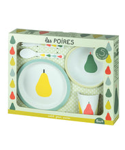 Load image into Gallery viewer, 5 Piece Kids Dinnerware Gift Set &#39;&#39;Pears&#39;&#39;
