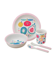 Load image into Gallery viewer, 5 Piece Kids Dinnerware Gift Set &#39;&#39;Tutti Frutti&#39;&#39;
