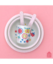 Load image into Gallery viewer, 5 Piece Kids Dinnerware Gift Set &#39;&#39;Tutti Frutti&#39;&#39;
