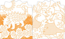 Load image into Gallery viewer, Colouring Book with Sitckers, Dinosaurs
