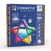 Load image into Gallery viewer, Connetix Tiles Light Star Pack, 28 Pieces
