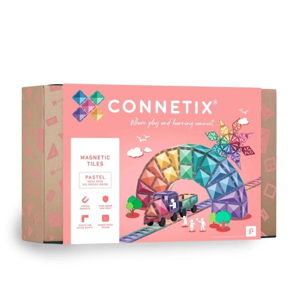 Connetix ''202 Piece Pastel Mega Pack EU''