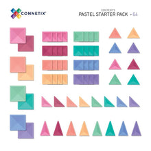 Load image into Gallery viewer, Connetix &#39;&#39;64 Piece Starter Pack, Pastel EU&#39;&#39;
