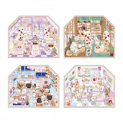 Gemütliche Sticker für Erwachsene, für Feinschmecker
