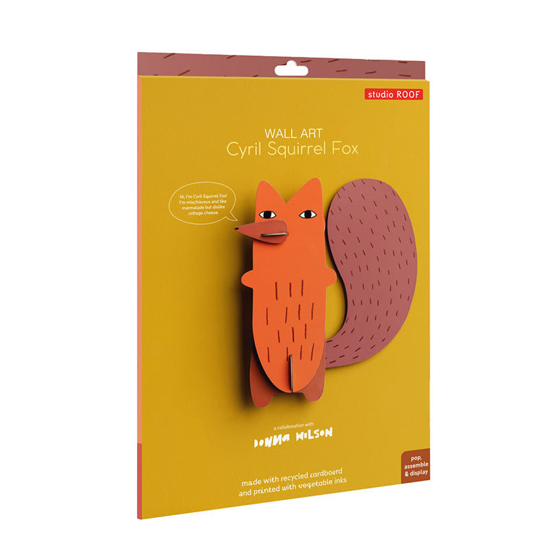Donna Wilson x Studio Roof, Cyril Squirrel Fox
